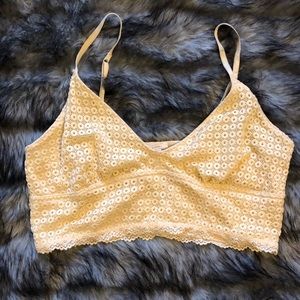 IVORY BRALETTE!